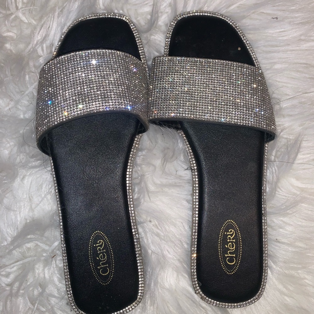Rhinestone sandals